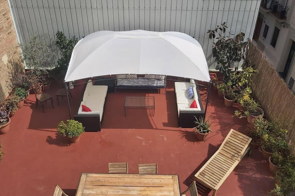 Small Room In Sants With Huge Terrace Barcelone Extérieur photo